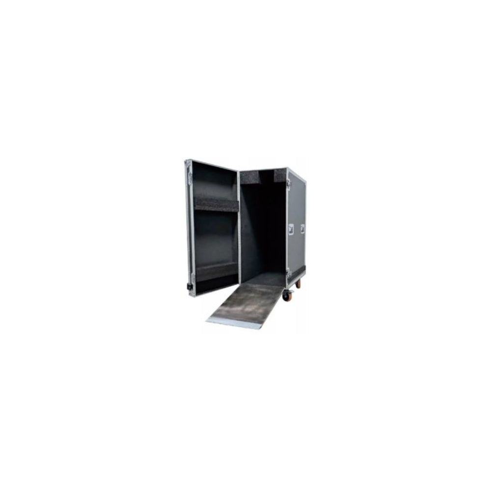 POSTERLED flightcase with ramp for transport and storage