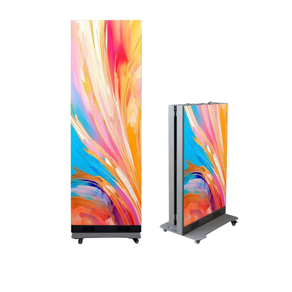 POSTERLED 64 cm and 96 cm storefront LED display formats